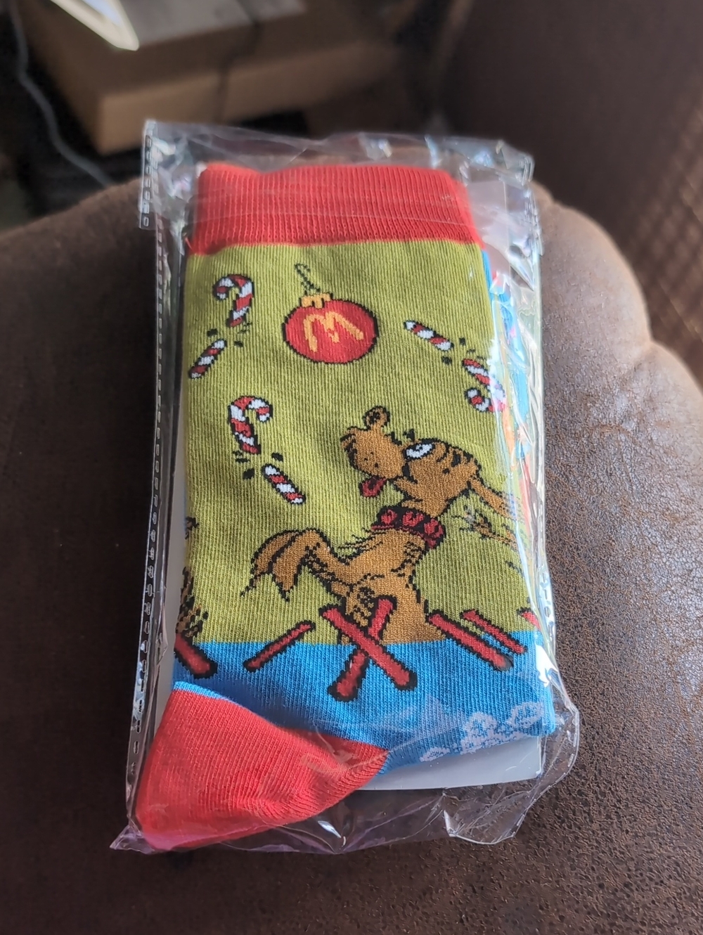 4$ Add On⭐ McDonald's Grinch Socks